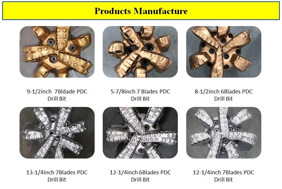 Rock Drill Bit 12 1/4 Inch PDC Pilot Bit of Diamond Drilling Tool